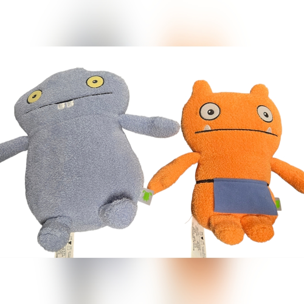 Ugly Dolls 2 Plush Monster Duo in Orange and Blue